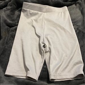 H&M Divided Ribbed biker shorts